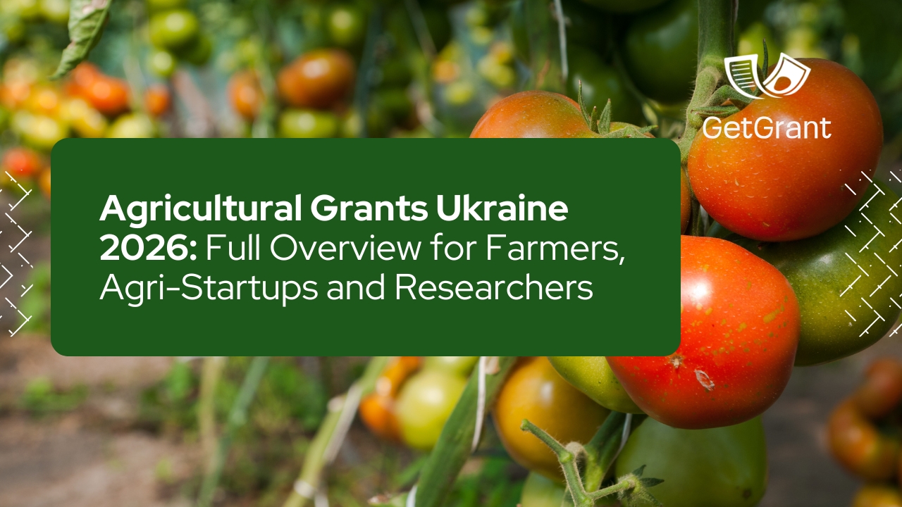 Agricultural Grants Ukraine 2026: Full Overview for Farmers, Agri-Startups and Researchers